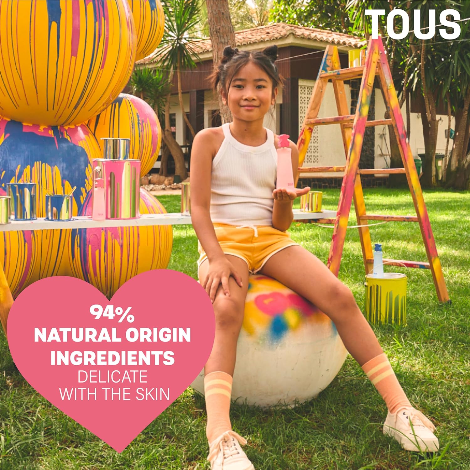 Detalle de Parfum pour enfant Tous Kids Girl (100 ml) – Eau de toilette florale et fruitée