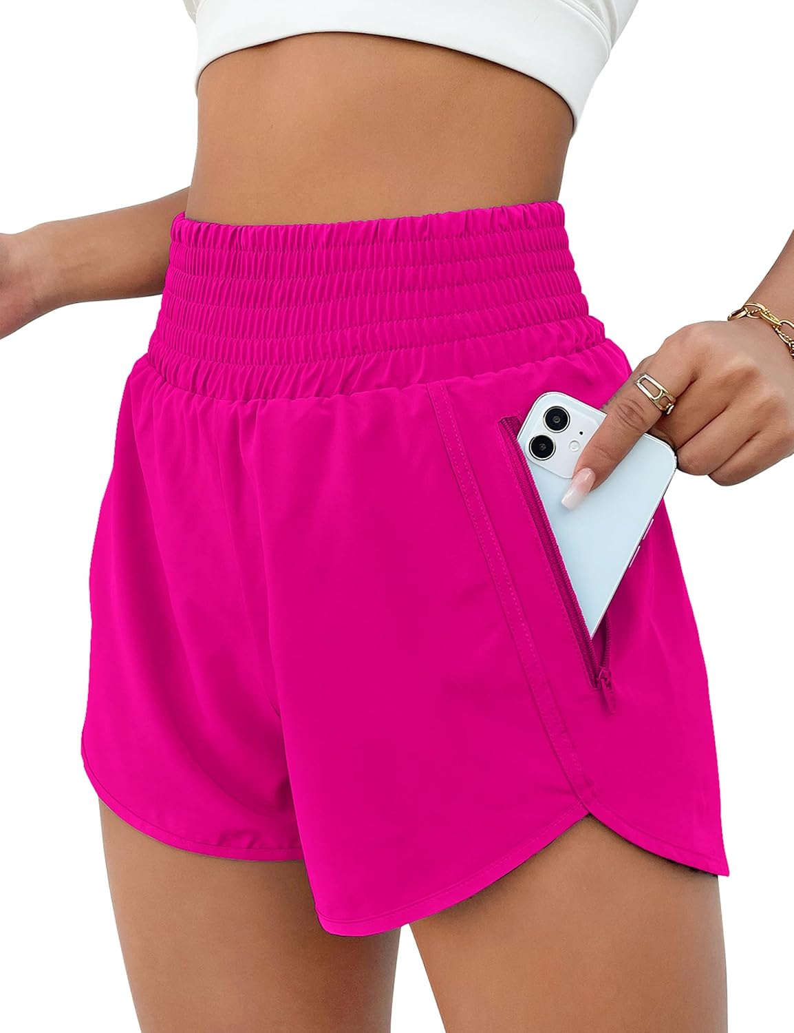 Detalle de BMJL Women's Athletic Shorts, 2.5-Inch