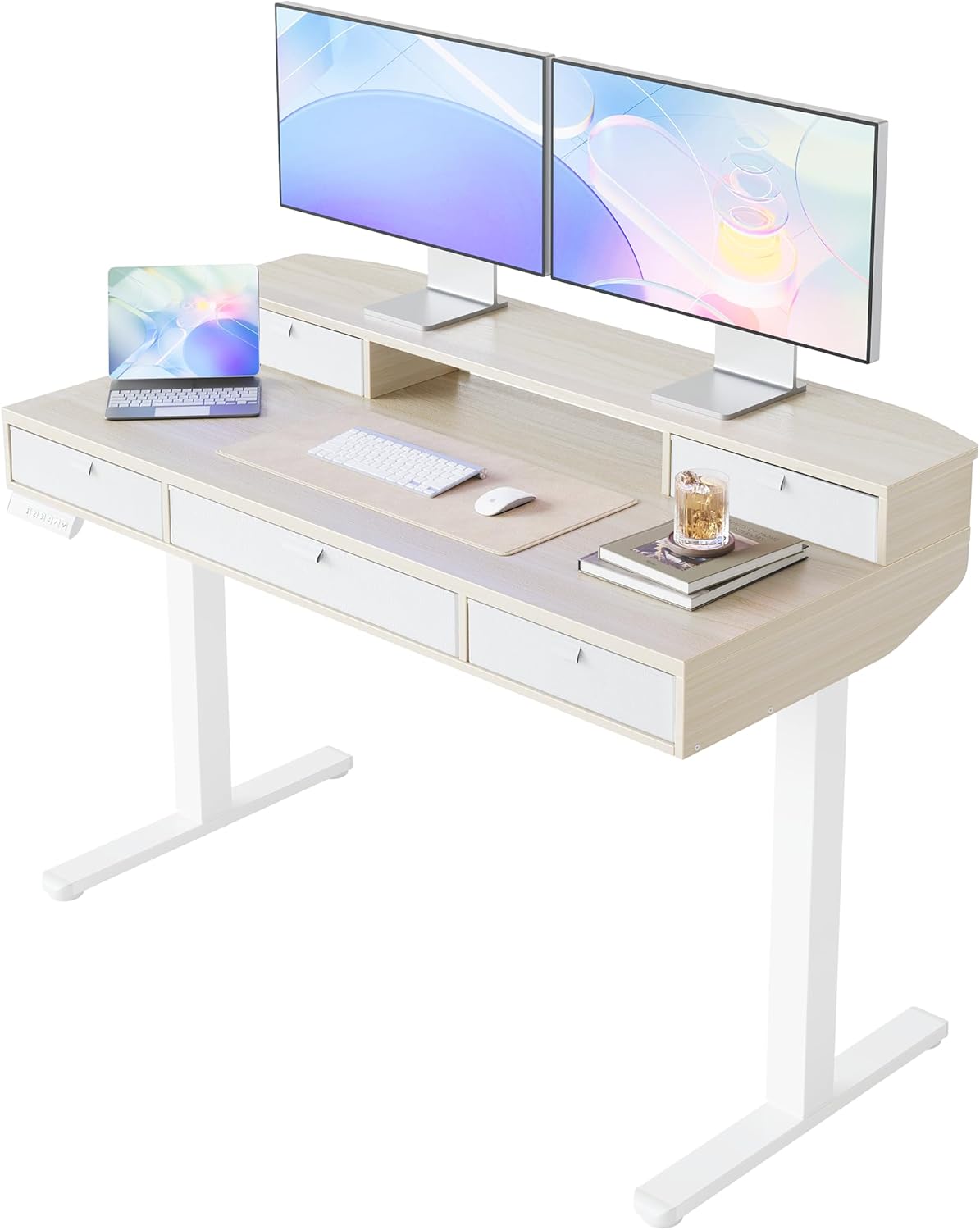 Detalle de HUANUO Electric Standing Desk, 48 x 24 Inches