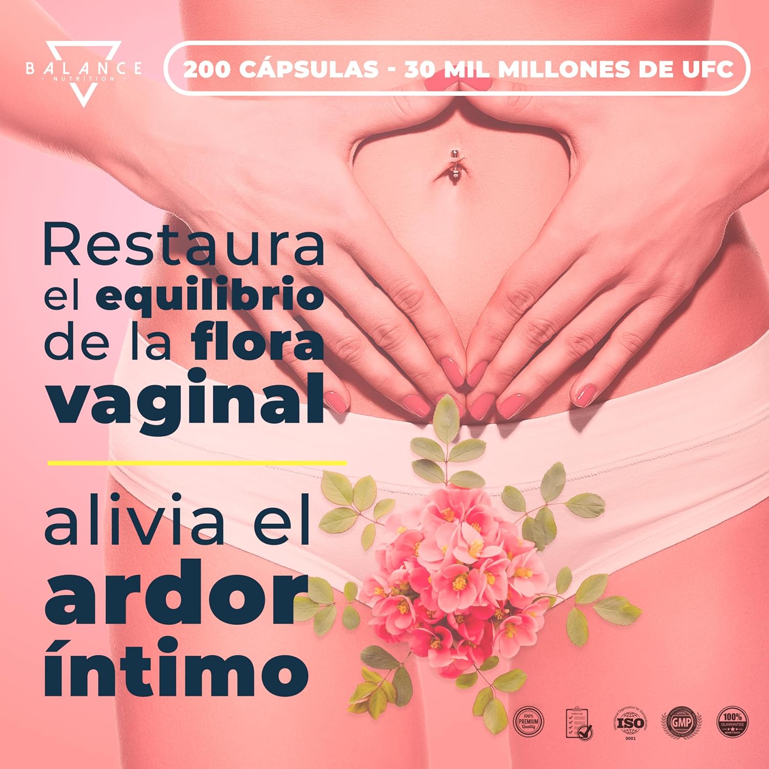 Detalle 2 de Probioticos Mujer 200 cps Flora Intima