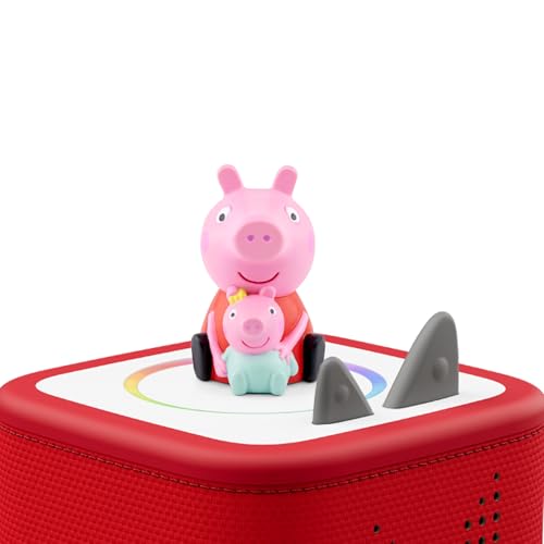 Detalle de Tonies Hörfigur Peppa Pig – Peppa und das Neue Baby, 6 Geschichten ca. 45 Minuten