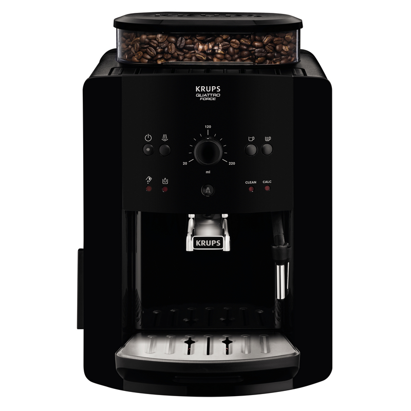 Detalle de Krups Arabica EA8110 cafetera automática 20% más rápida