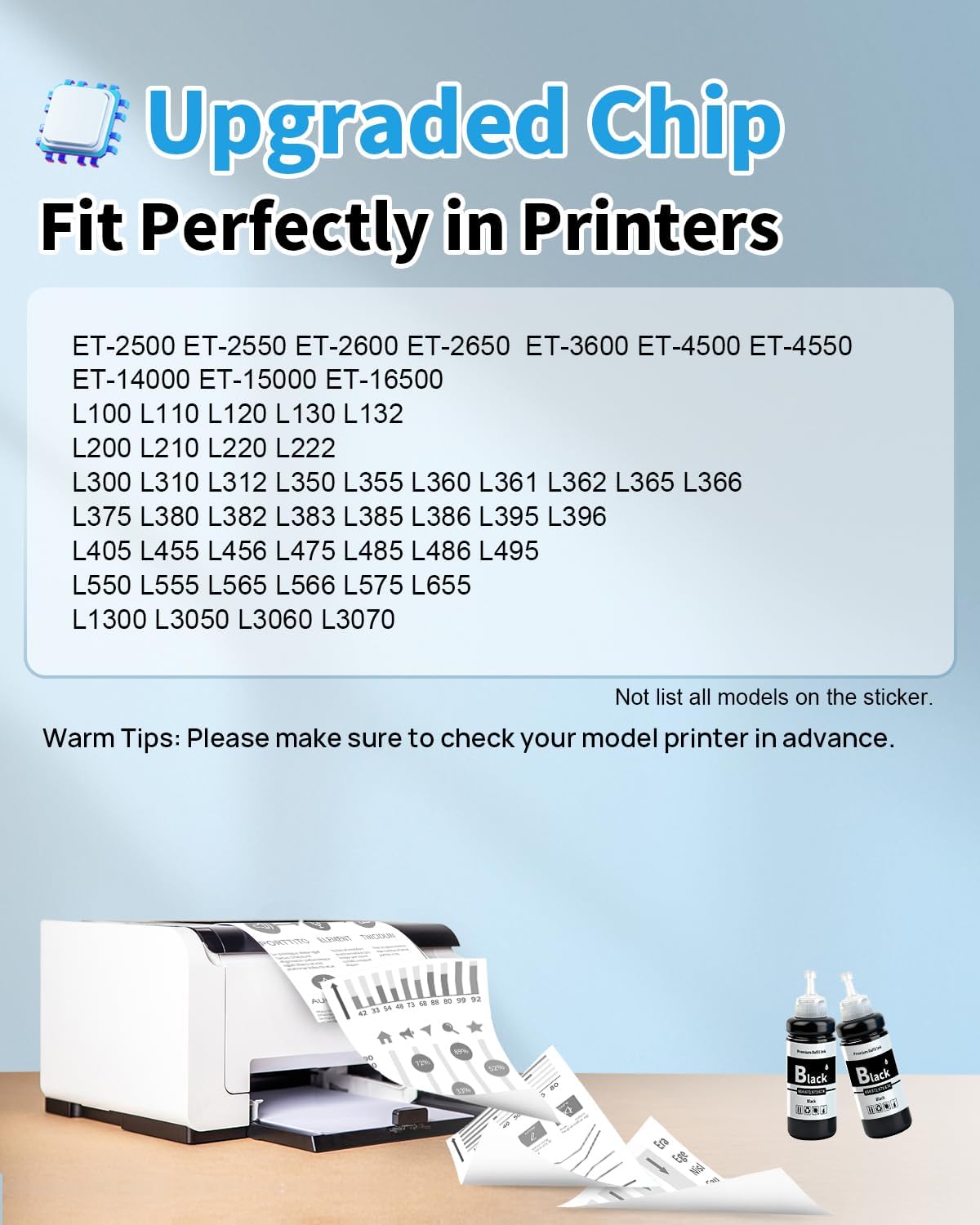 Thumbnail 1 de 664 T664 Nero 100ML per Epson 🖨️