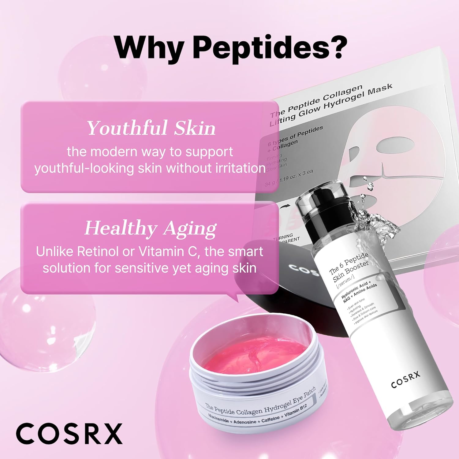 Detalle de COSRX 6X Peptide Collagen Booster Toner Serum