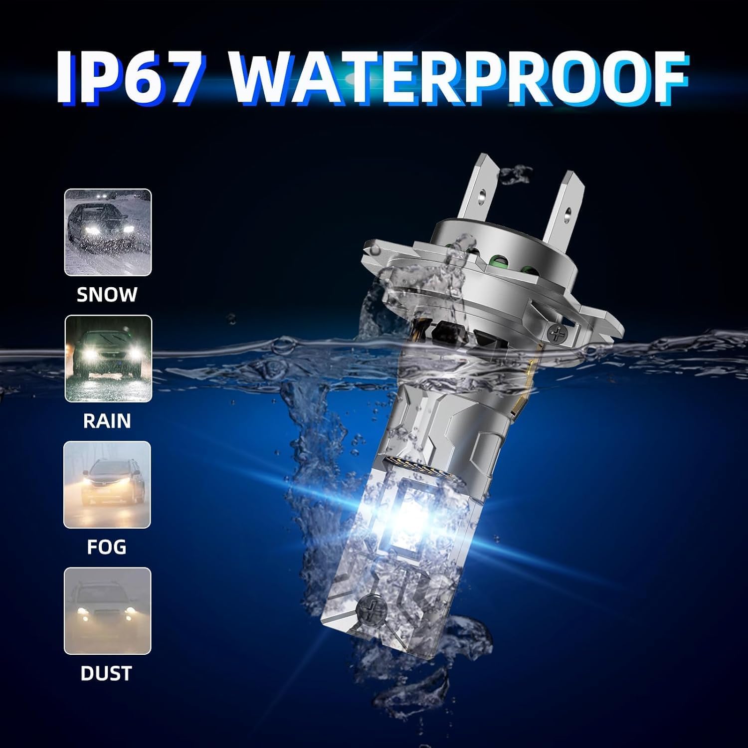 Thumbnail 5 de Sinoparcel H7 LED Ampoule de Phare 2025 – Lot de 2