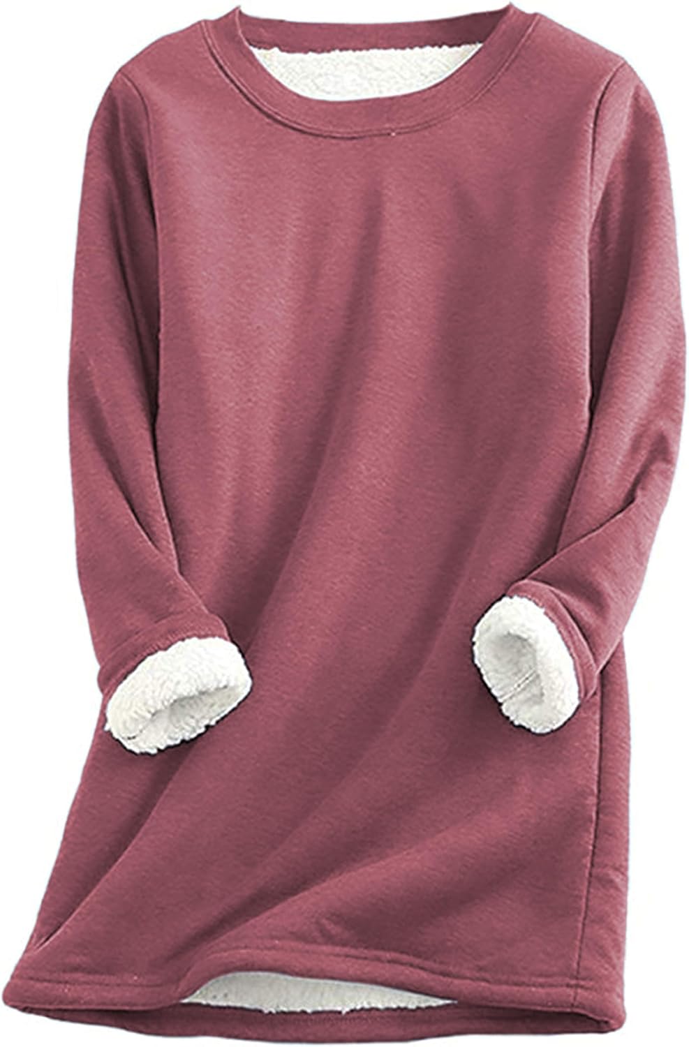 Thumbnail 6 de Yeokou Women Sherpa Fleece Sweatshirt