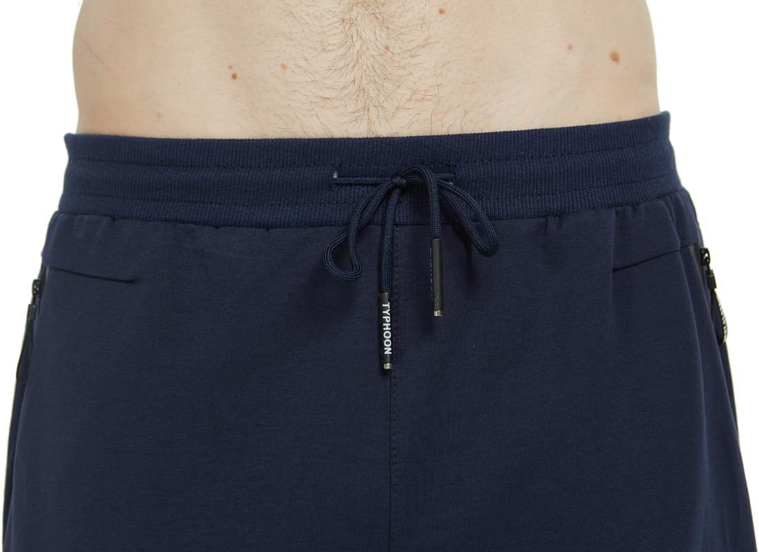 Thumbnail 4 de Tansozer Herren-Jogginghose Slim Fit mit Reißverschluss – Taschen, Kordelzug und weicher Baumwollmischung
