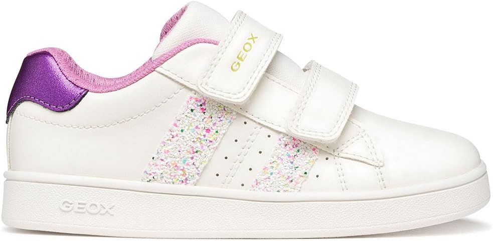 Detalle de Geox J Eclyper Girl A – Scarpe da ginnastica per bambine e ragazze, traspiranti