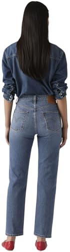 Detalle de Levi's 501 Crop Vaqueros Mujer 25W/26L – estilo clásico en versión recortada