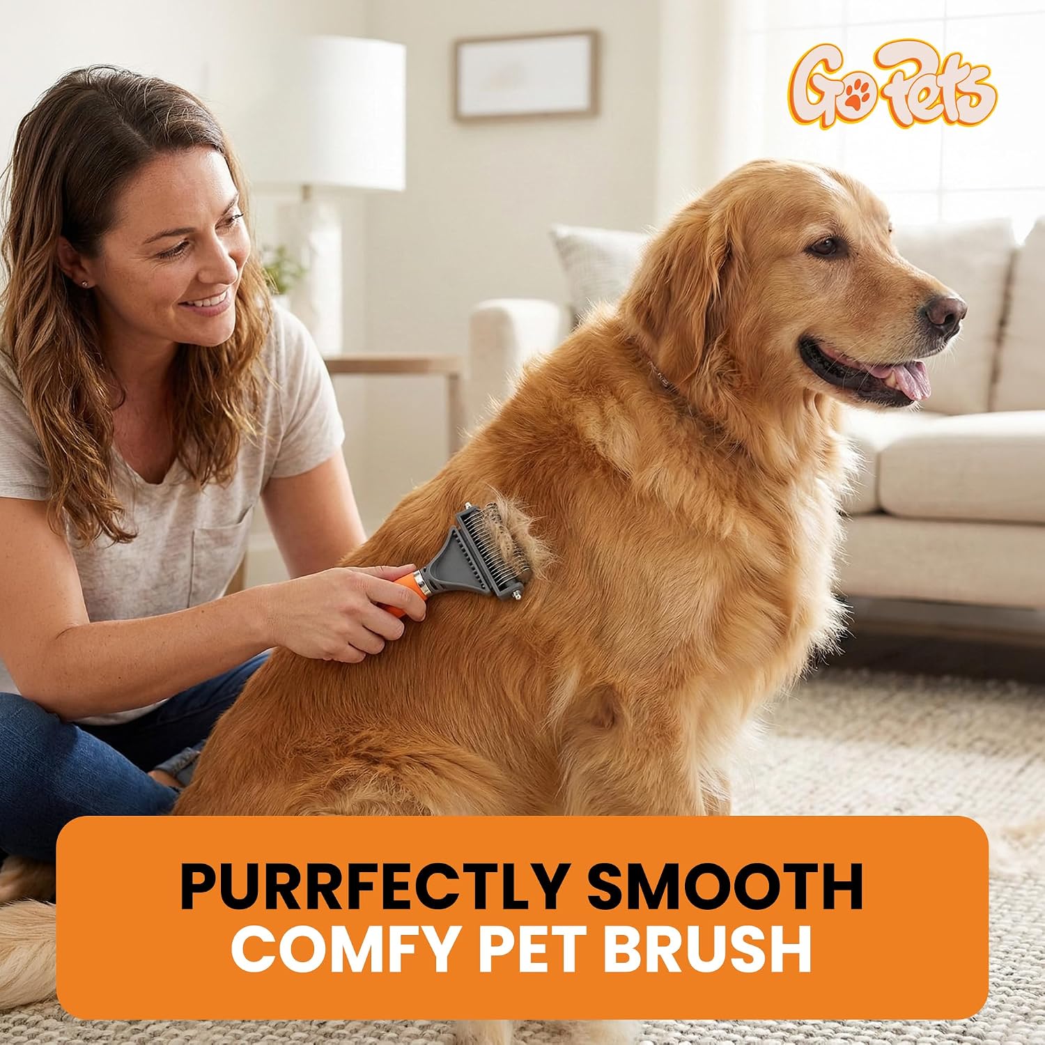 Thumbnail 5 de GoPets Deshedding and Dematting Comb