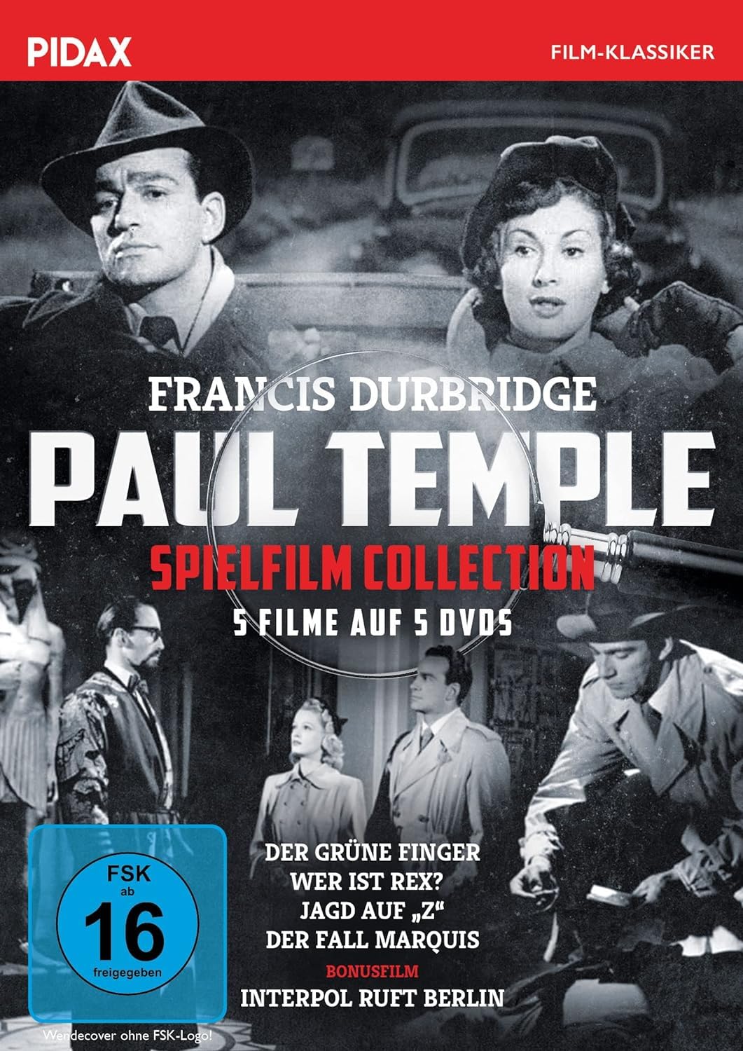 Detalle 2 de WME Film Klassiker Paul Temple Spielfilm-Collection