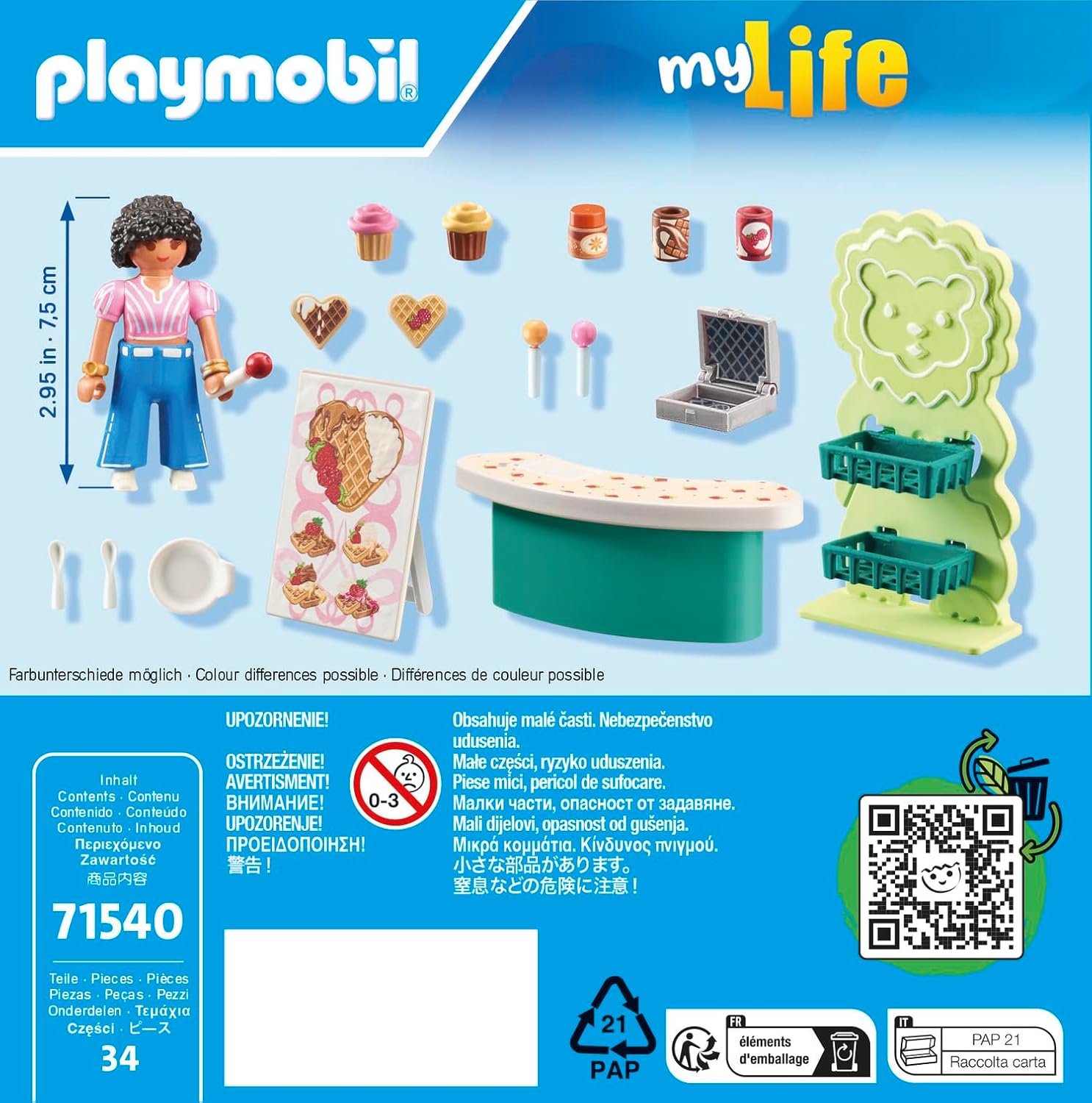 Thumbnail 4 de PLAYMOBIL MyLife Süßigkeitenstand 71540 – Spielzeug für Kinder ab 5 Jahren