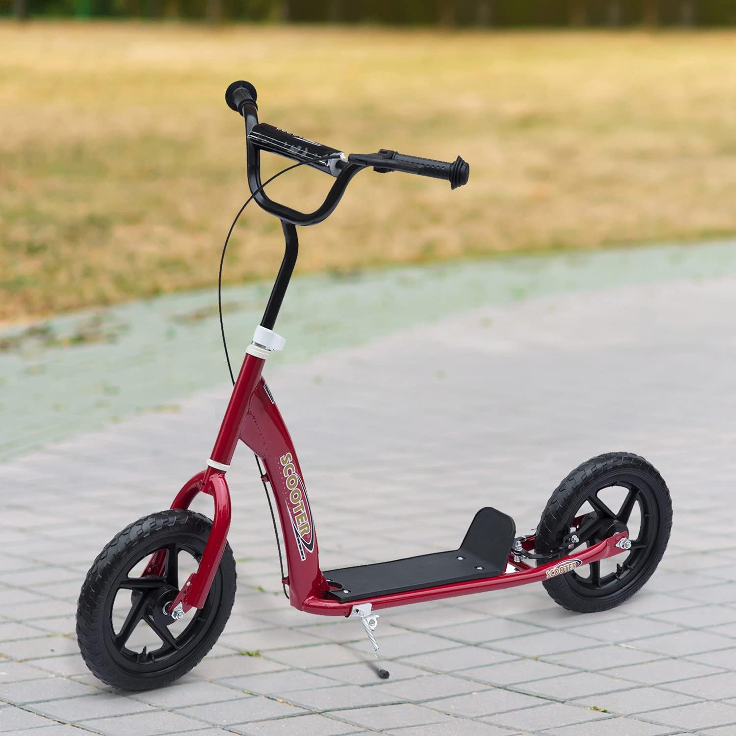 Detalle 2 de HOMCOM Patinete 12 pulgadas para niños 50 kg
