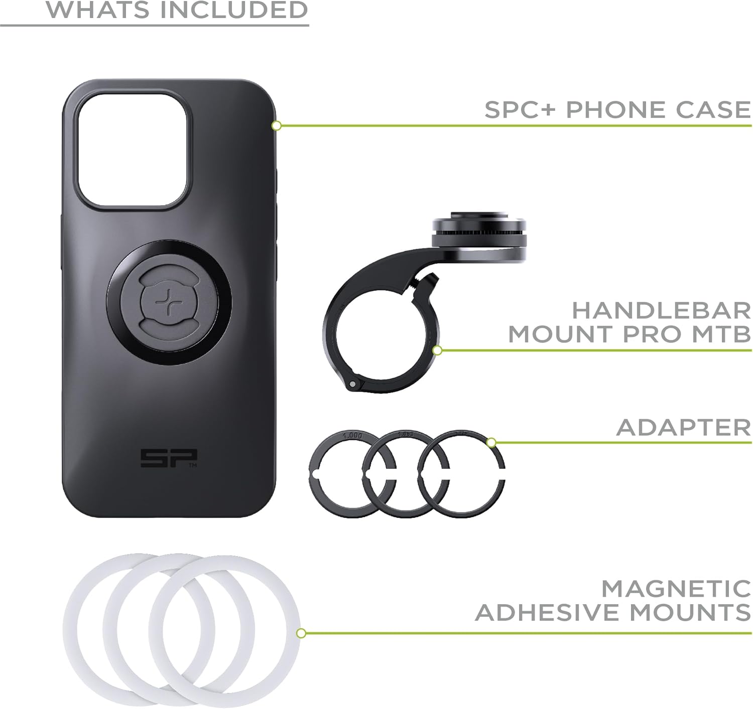 Thumbnail 1 de SP CONNECT Mountain Bike Bundle SPC+ – Fixation rapide et sûre pour VTT (compatible Xiaomi 13)