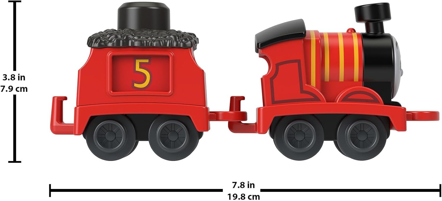 Thumbnail 6 de Thomas & Friends Il Trenino Thomas – La mia Prima Stazione di Knapford (playset con trenini e 3 carichi impilabili e oscillanti) HXW24