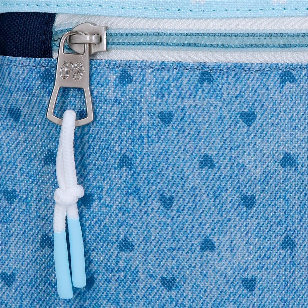 Thumbnail 6 de Pepe Jeans Noni Denim Astuccio Triplo Blu in poliestere con 3 scomparti