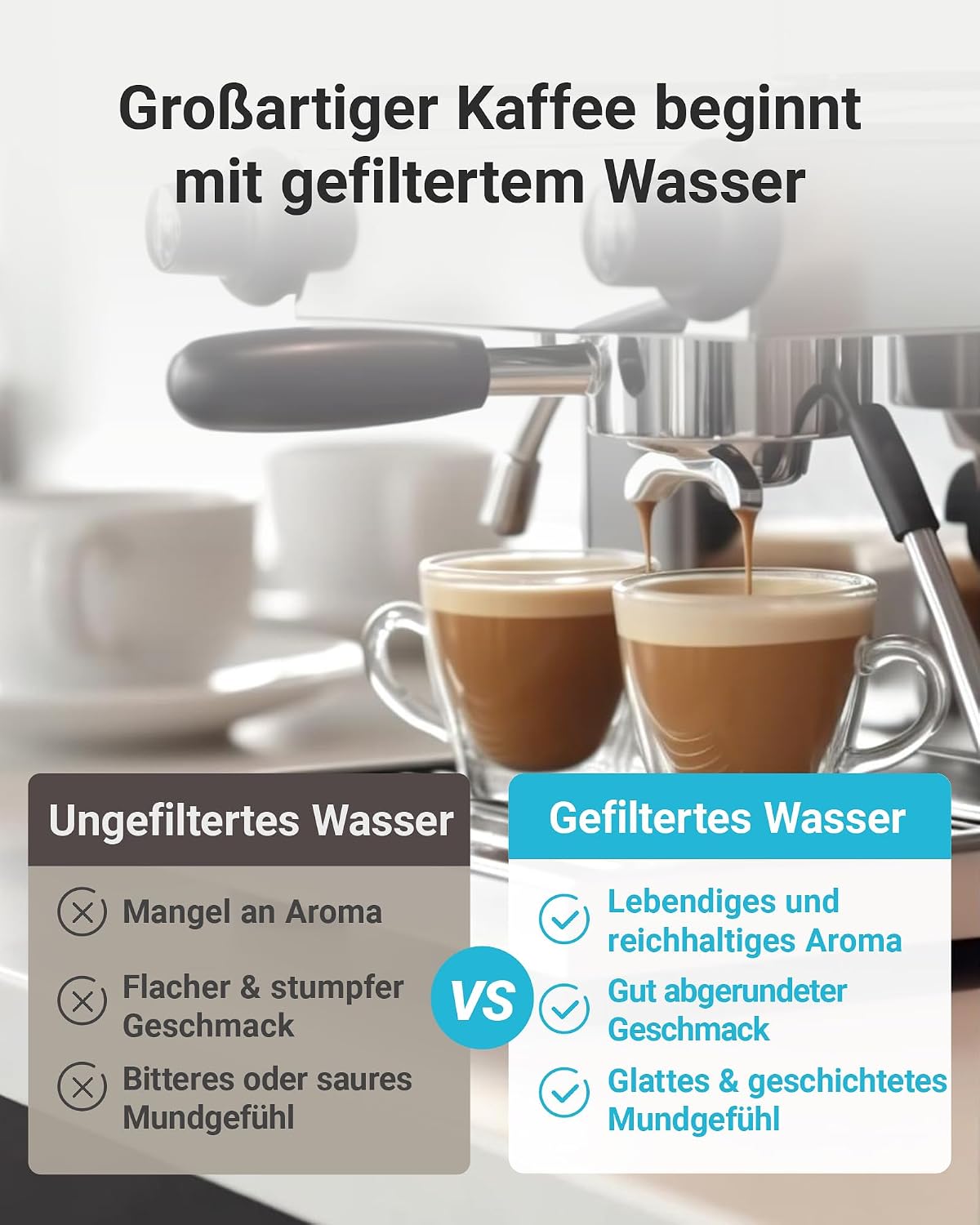 Thumbnail 5 de AQUA CREST Wasserfilter für Philips Saeco CA6903/10 ⌚ (4)