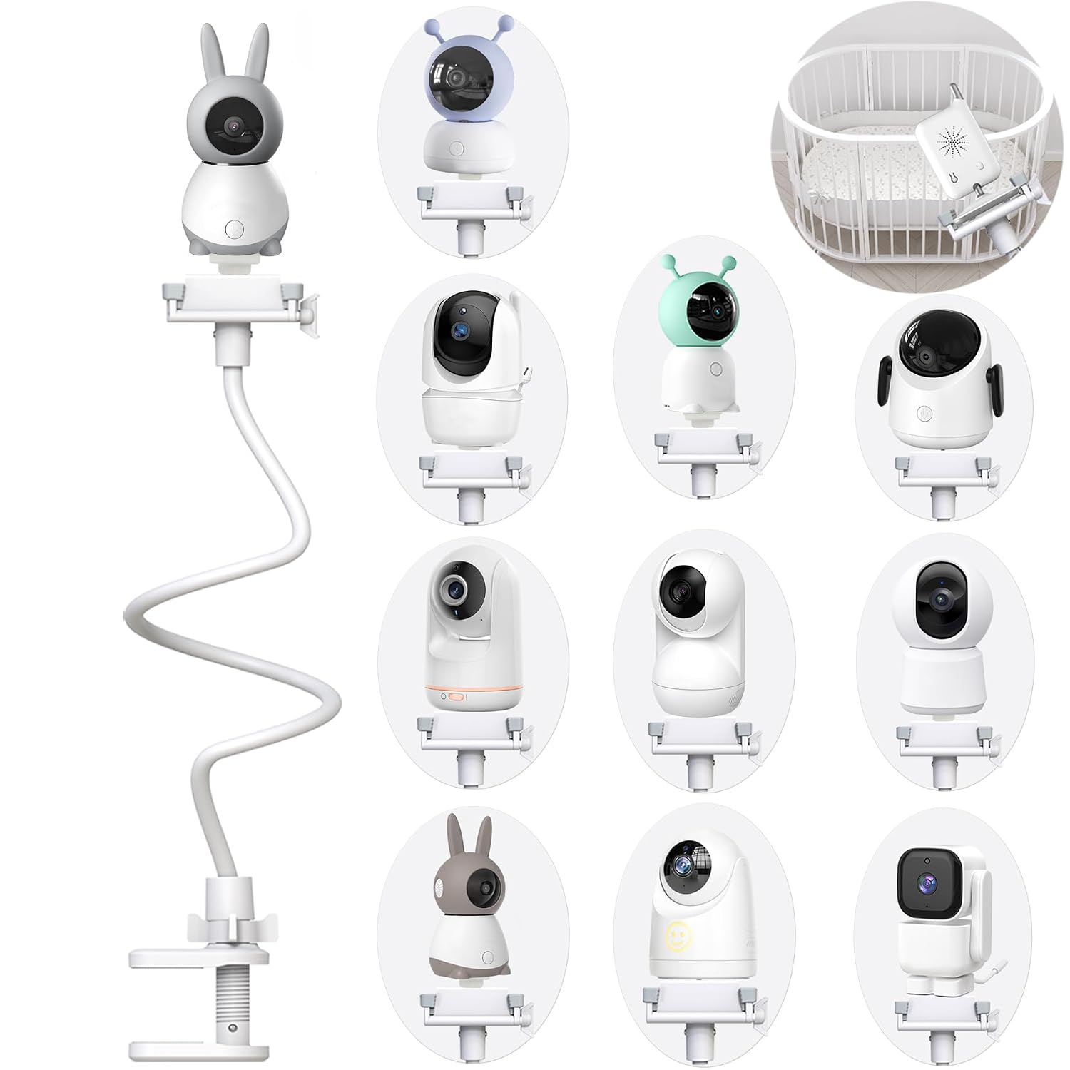 Detalle de Derebir Babyphone Kamera Halterung 85 cm