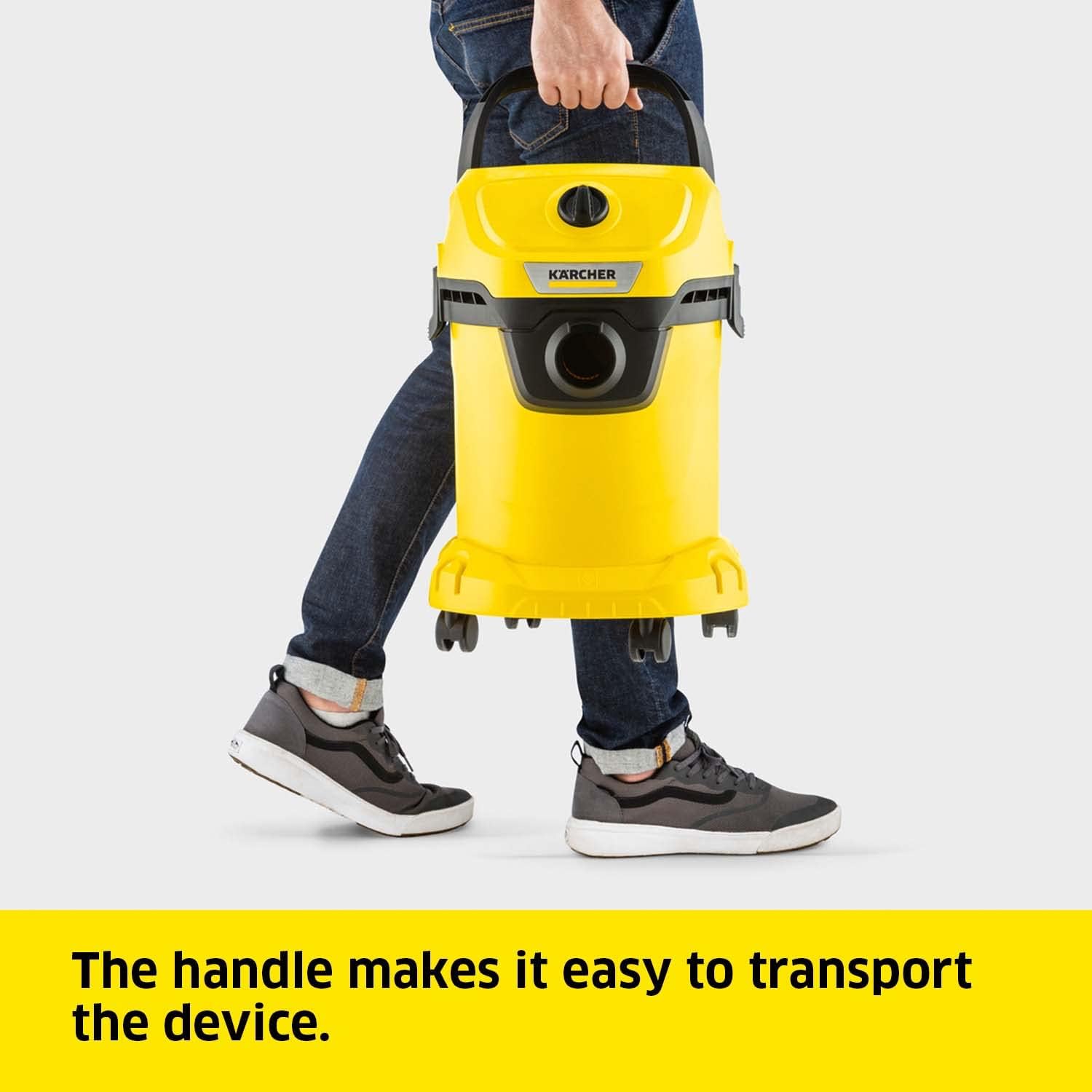 Thumbnail 2 de KÄRCHER WD 3 Wet and Dry Vacuum Cleaner with Cartridge Filter (17 L)