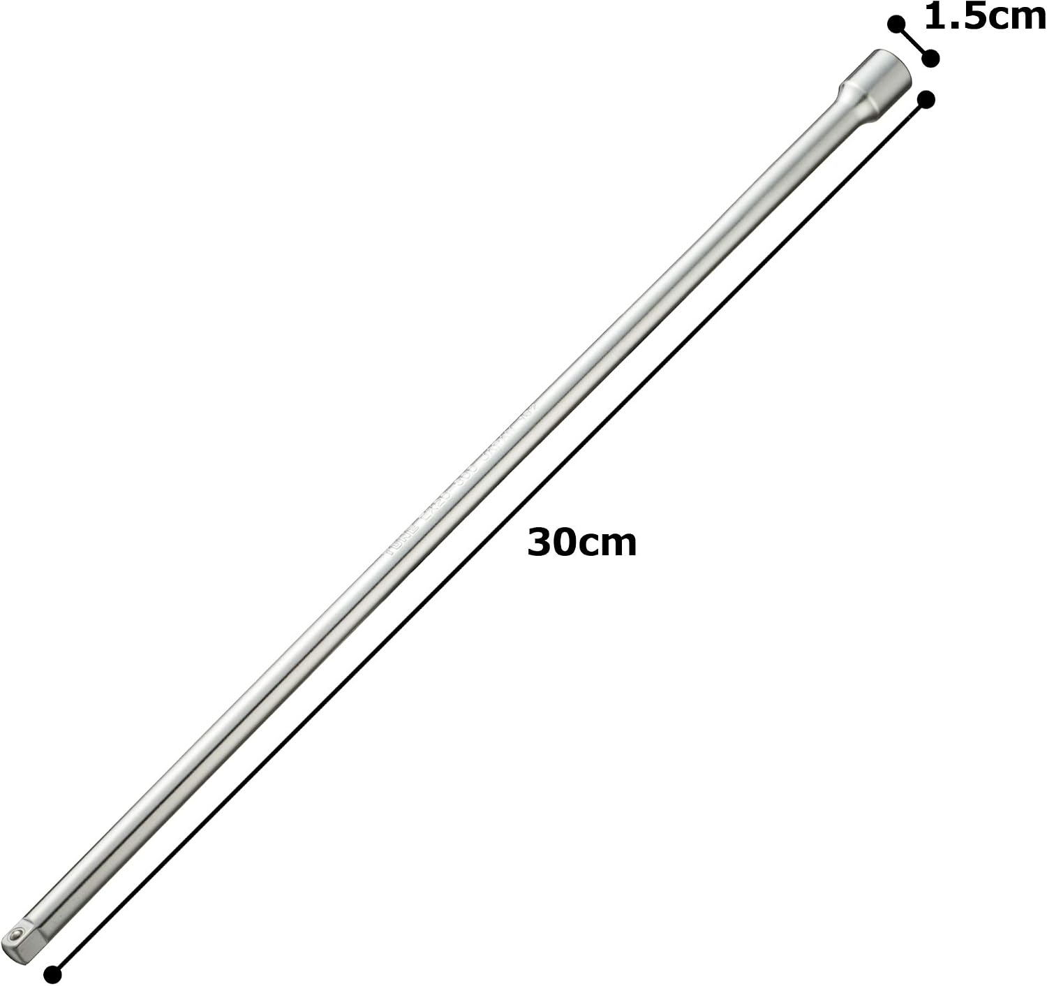 Detalle 1 de トネ(TONE) EX20-300 エクステンションバー 差込角6.35mm・全長300mm