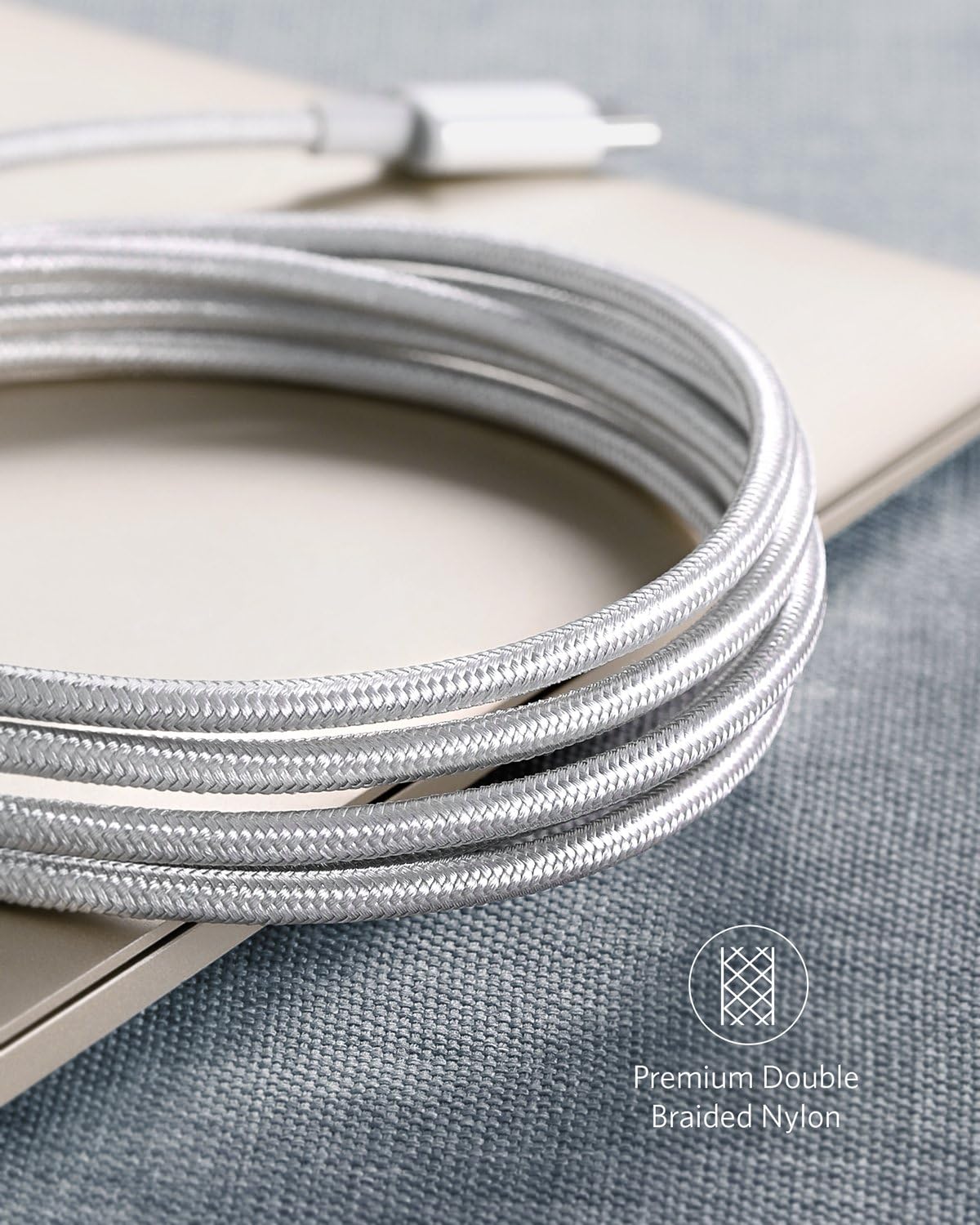 Thumbnail 5 de Anker USB C Charger Cable 2-Pack (6 ft) – USB-A to USB-C, Nylon-Braided, 2×1.8 m