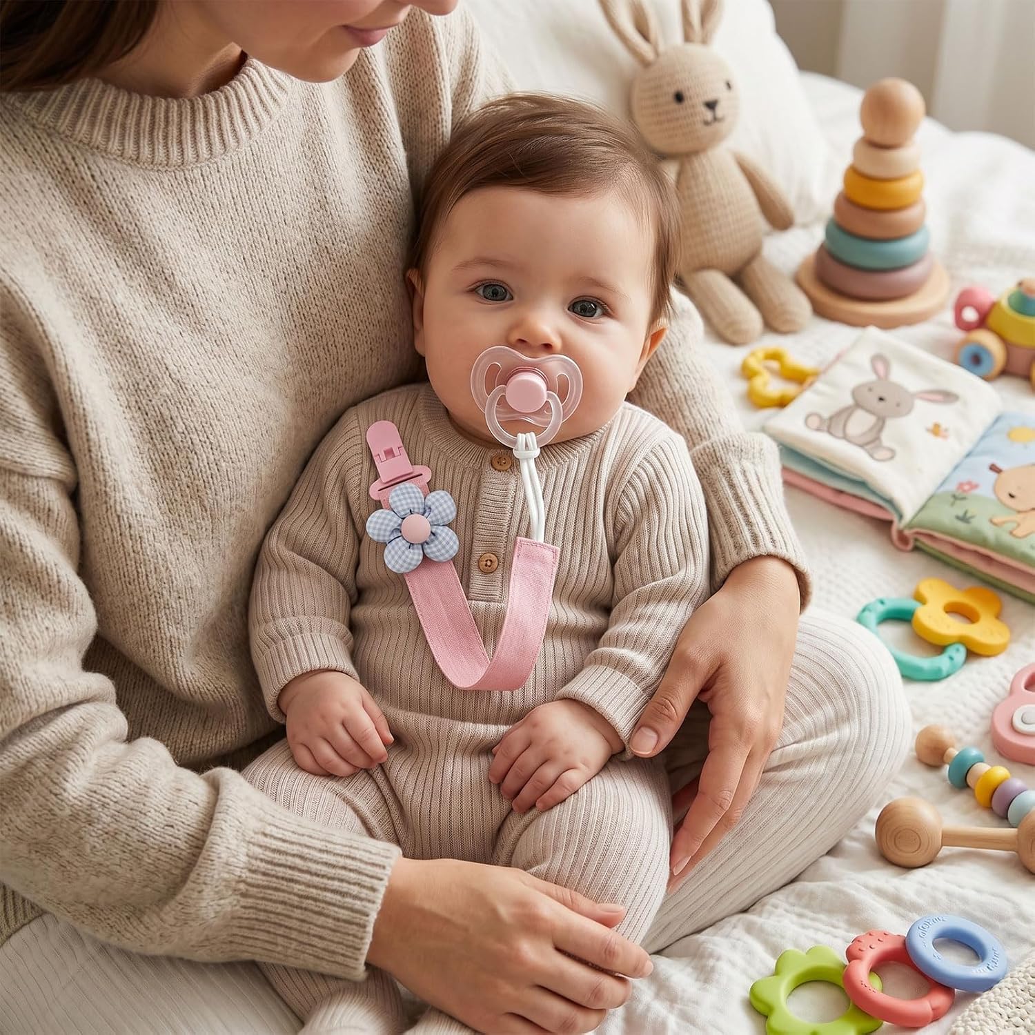 Detalle de Pacifier Clips, 5-Pack