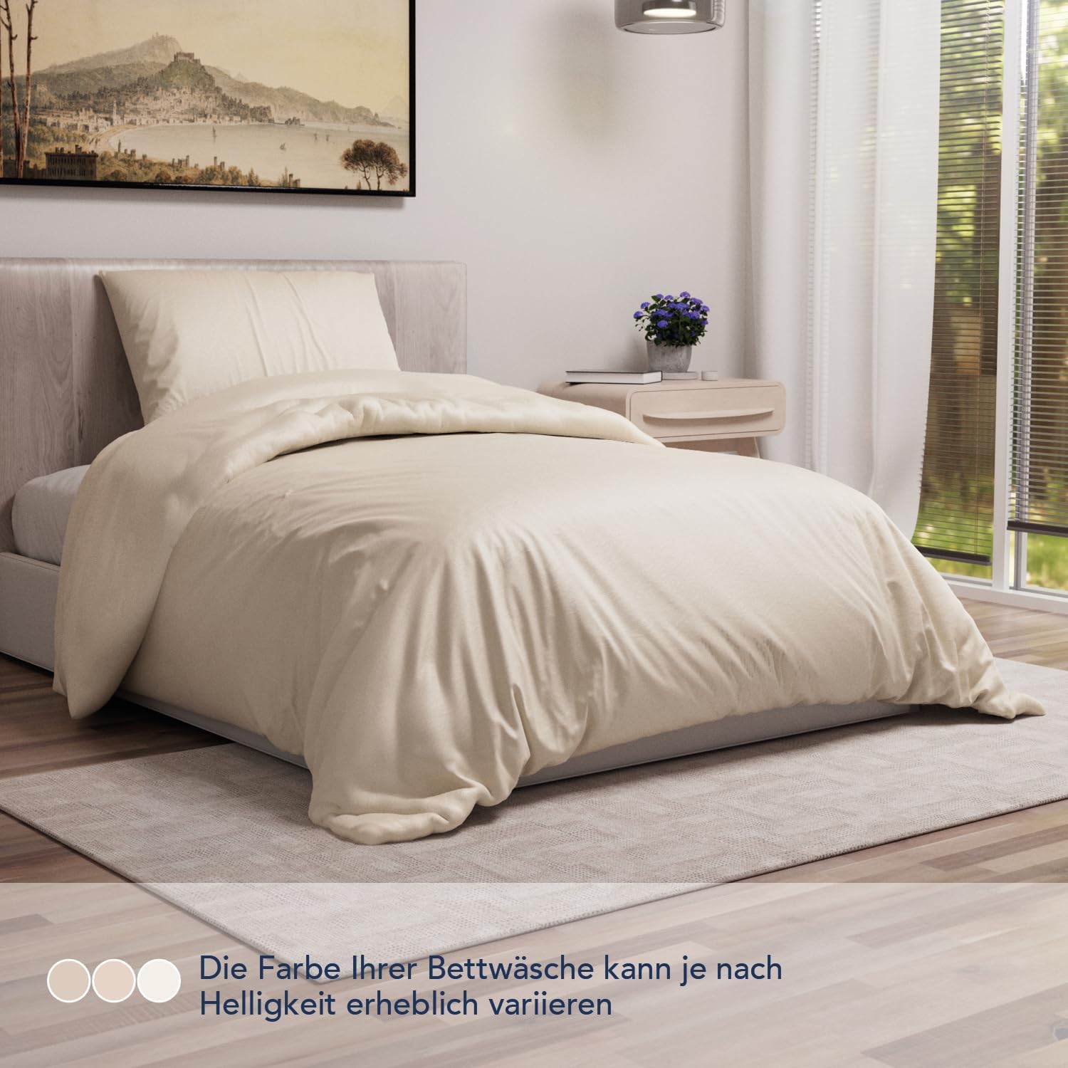 Thumbnail 2 de Dreamzie Bettwäsche 135x200 Beige