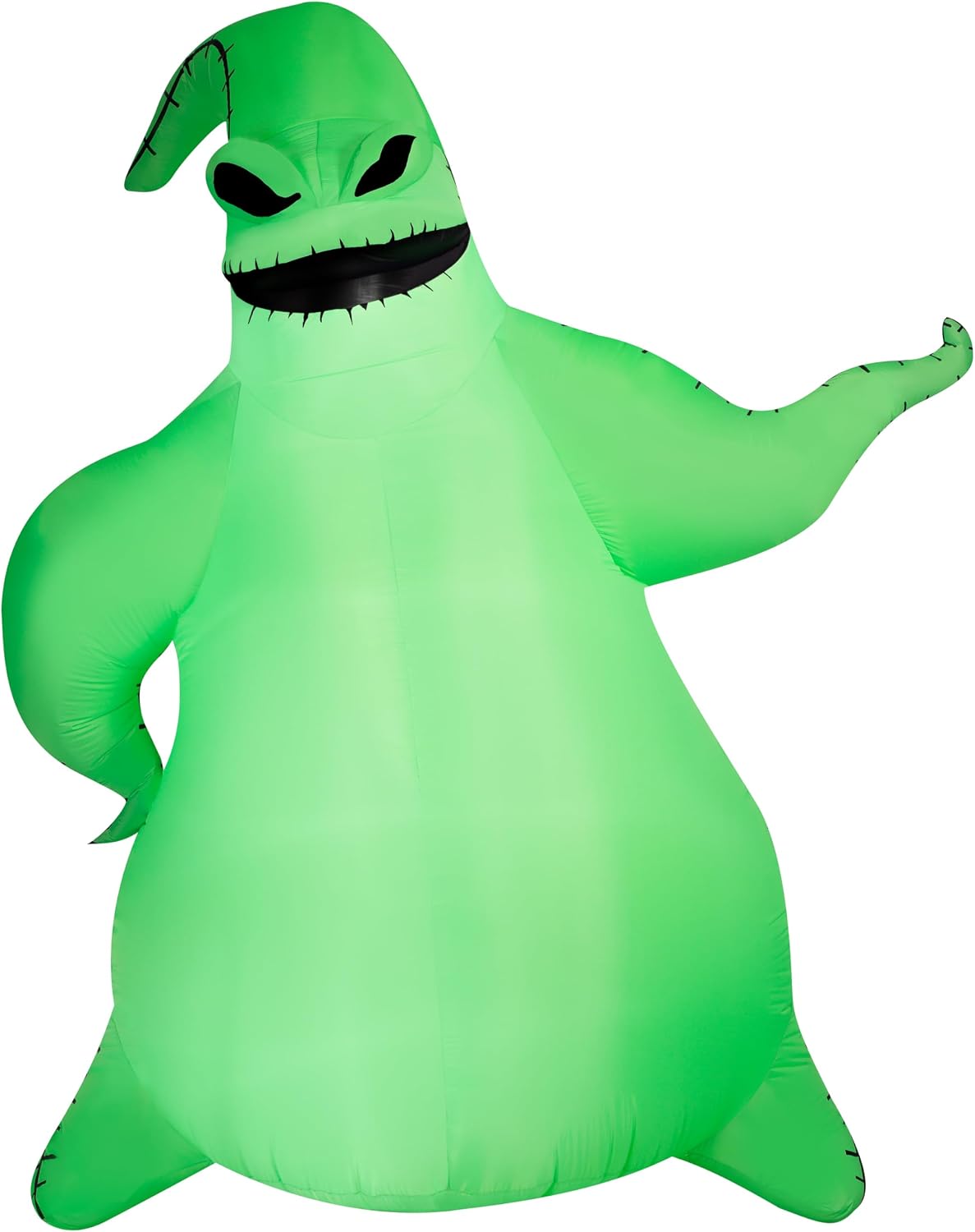 Detalle de Gemmy 558945 Oogie Boogie 10.5-Ft Lighted Halloween Inflatable