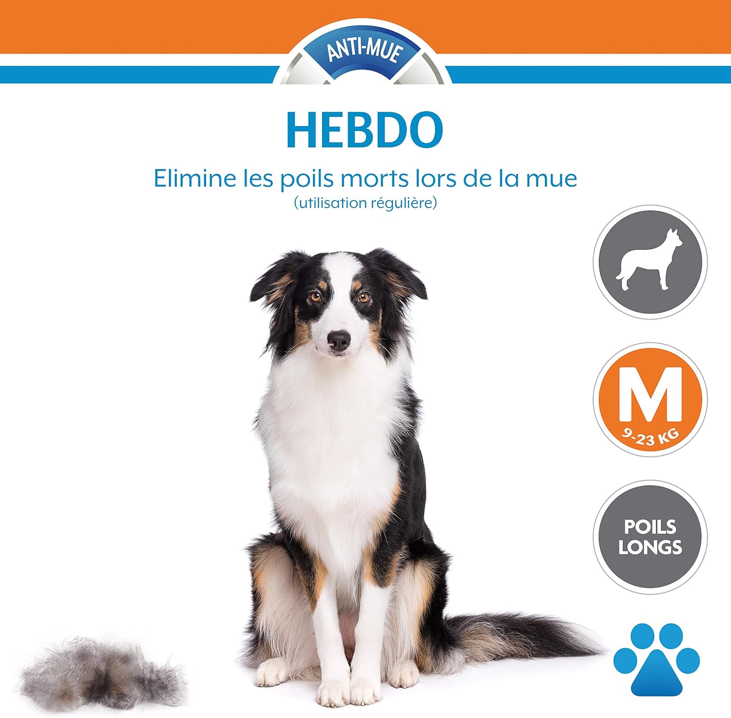 Detalle de FURminator Outil Undercoat deShedding pour Chien M Poils longs