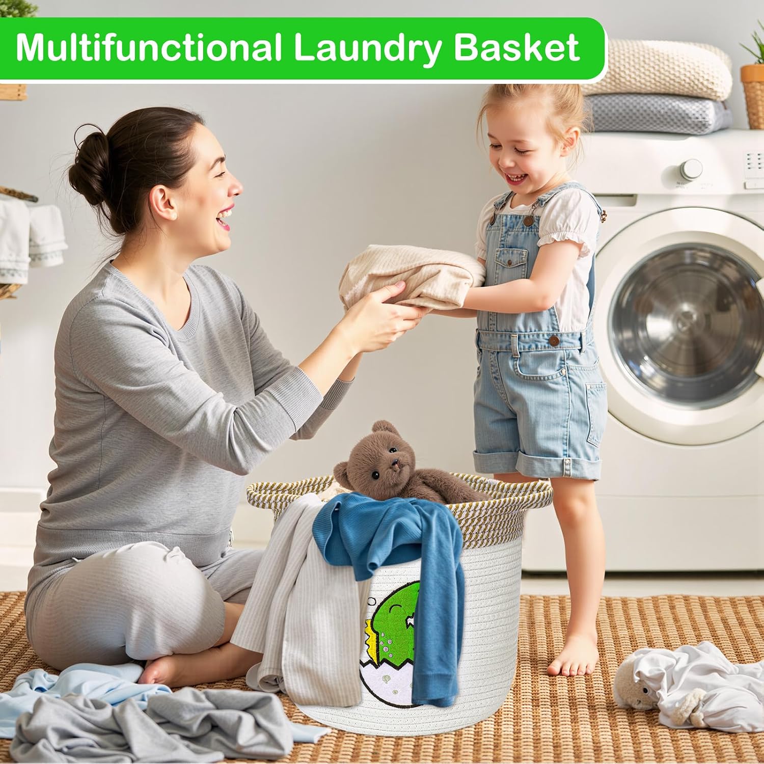 Thumbnail 5 de Huiguli Children's Cotton Storage Basket