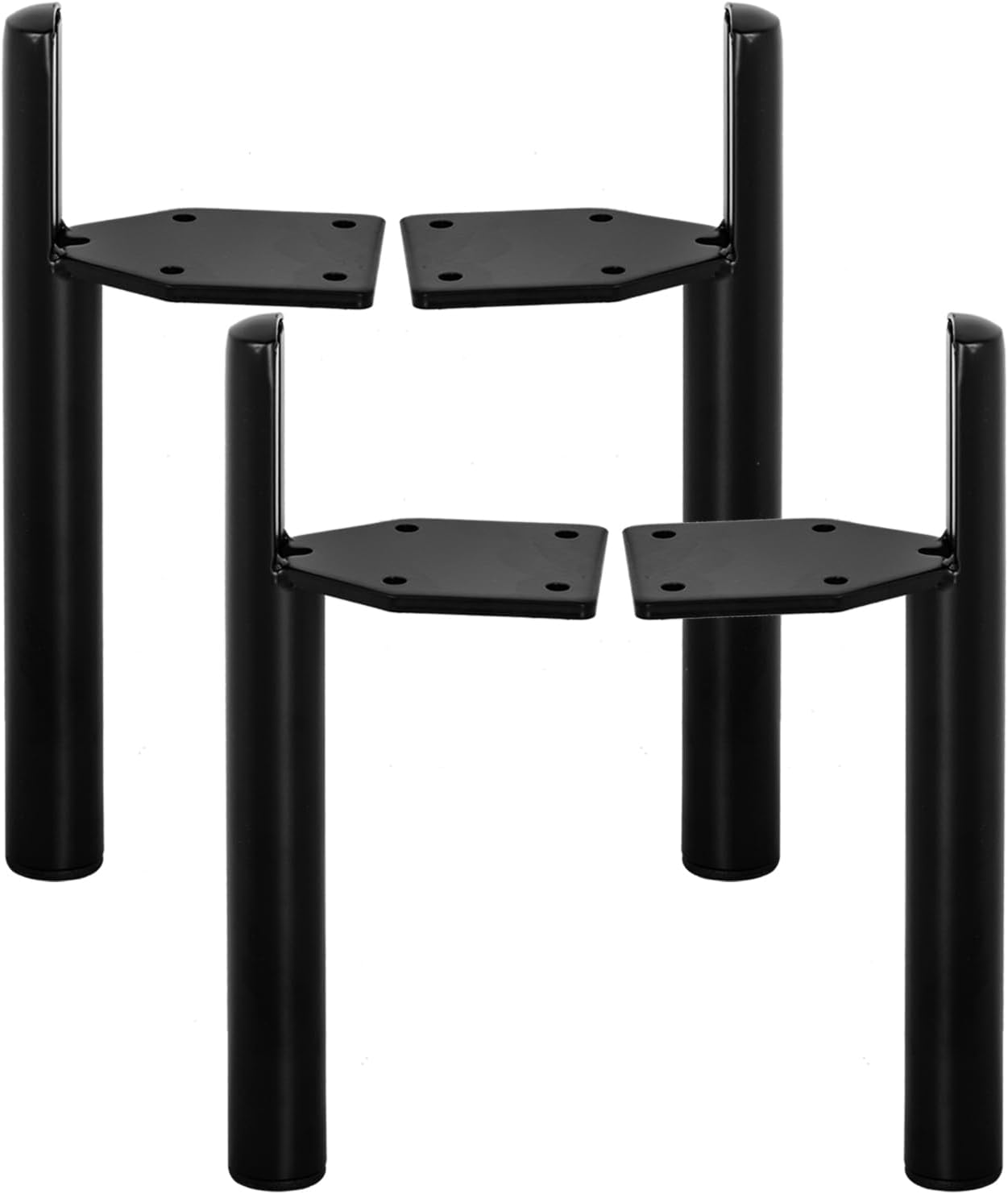TCHOSUZ 17cm metal furniture legs, pack of 4