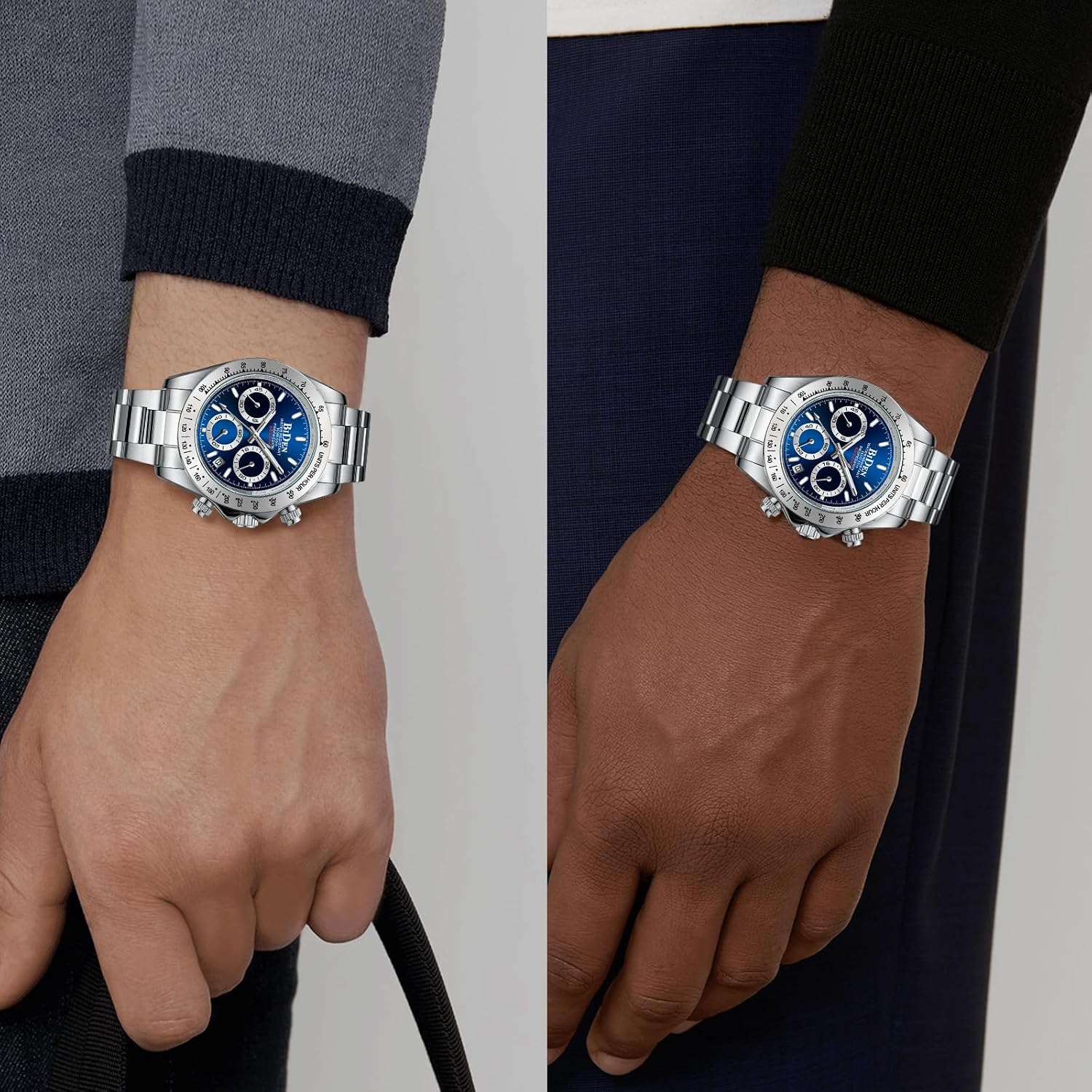Thumbnail 5 de HANPOSH Chronograph Herren Uhr