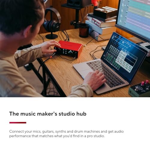 Detalle 2 de Focusrite Scarlett 4i4 4th Gen USB-C Audio Interface