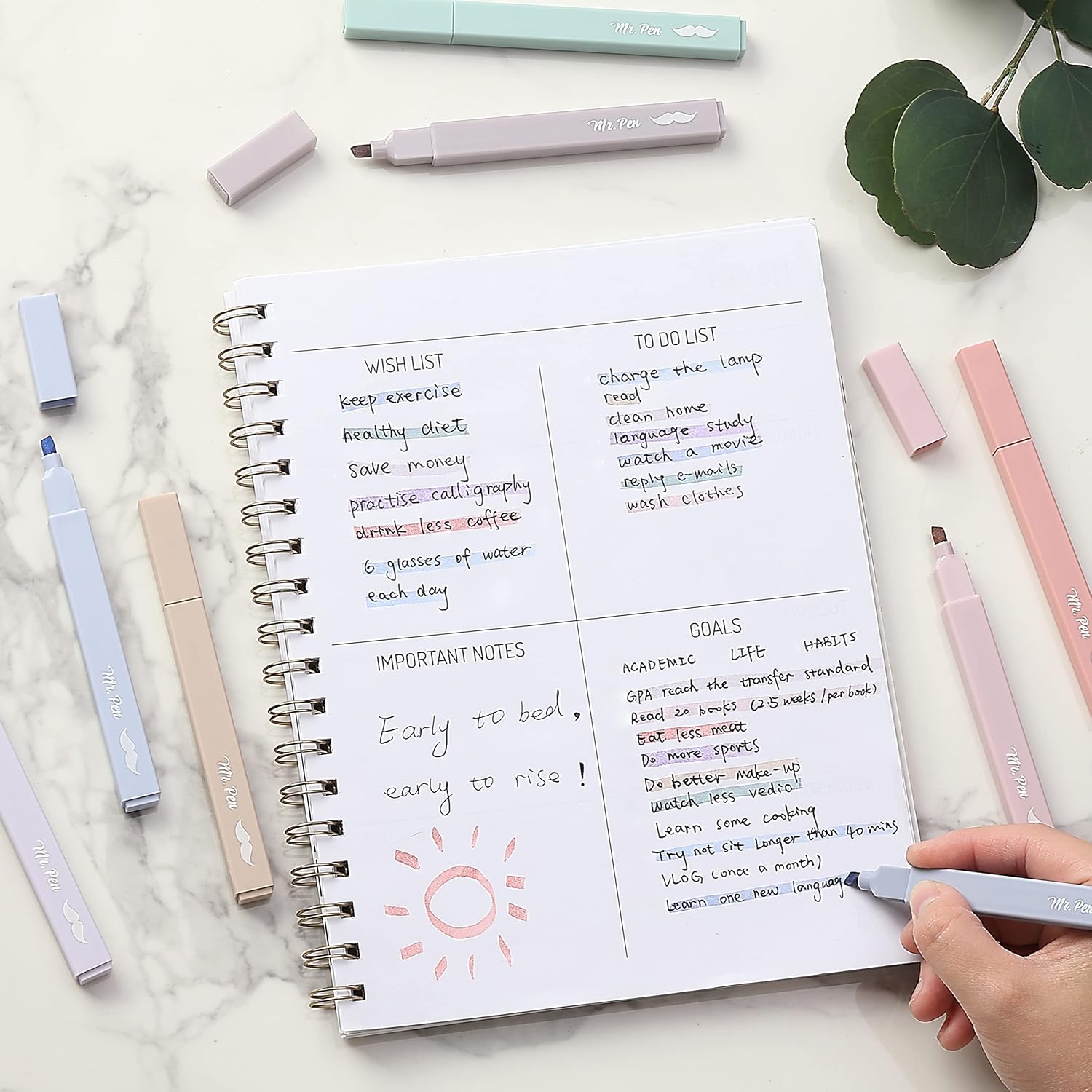 Thumbnail 6 de Mr. Pen Highlighters, 16-Pack