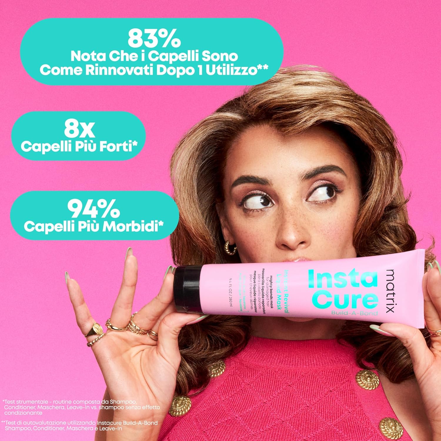 Detalle de Matrix Maschera Liquida Professionale per Capelli Danneggiati, Rinforzati dall'Interno (250 ml)