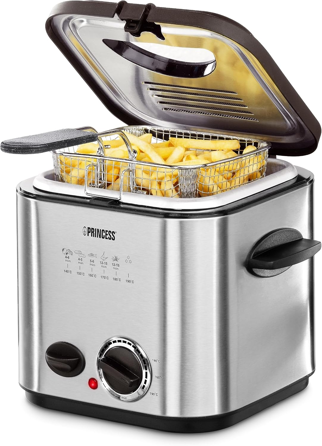 Detalle de Princess Mini Friteuse & Fondue 1,2 L 840 W