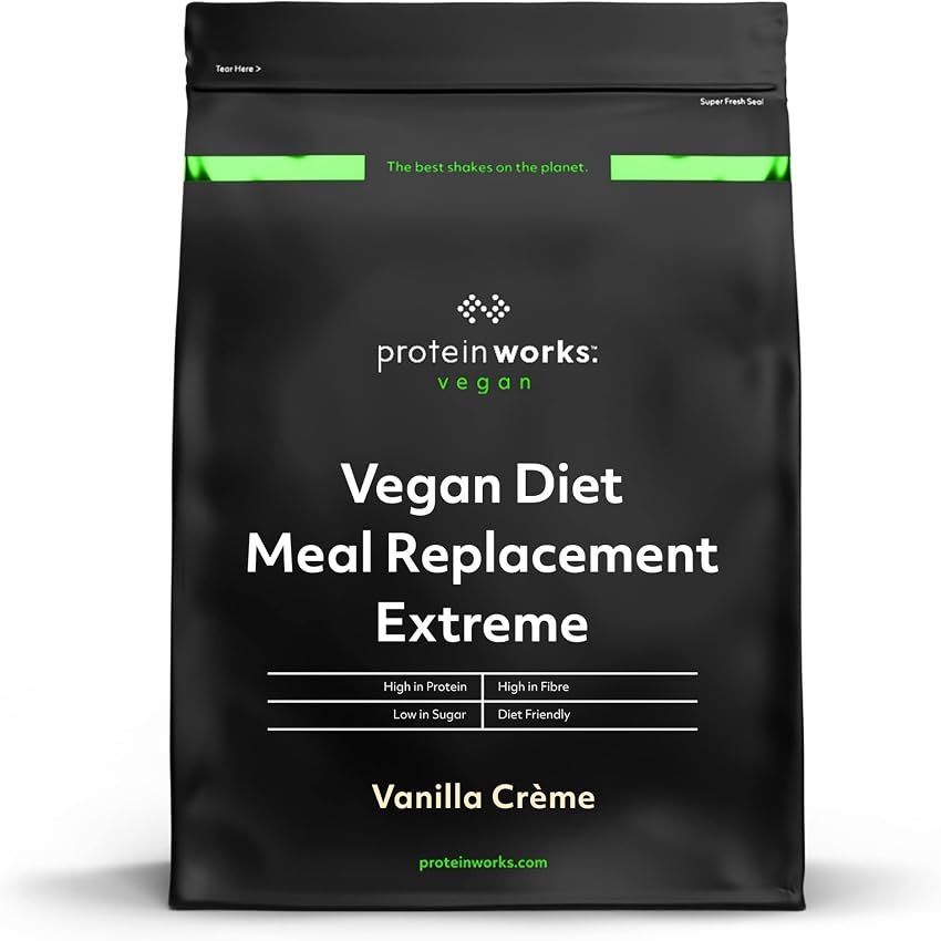 Detalle de THE PROTEIN WORKS Sustitutivo de Comida Vegano Extreme 1 kg