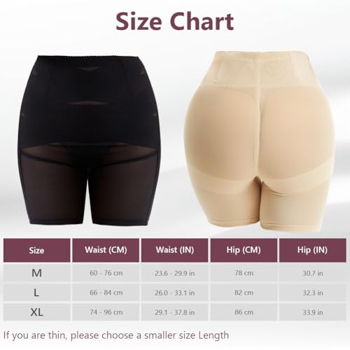 Detalle de DiULi Braga Faja Reductora Mujer, Braga Faja sin Costuras y Braguitas Moldeadoras para Postparto (Color Piel-M)