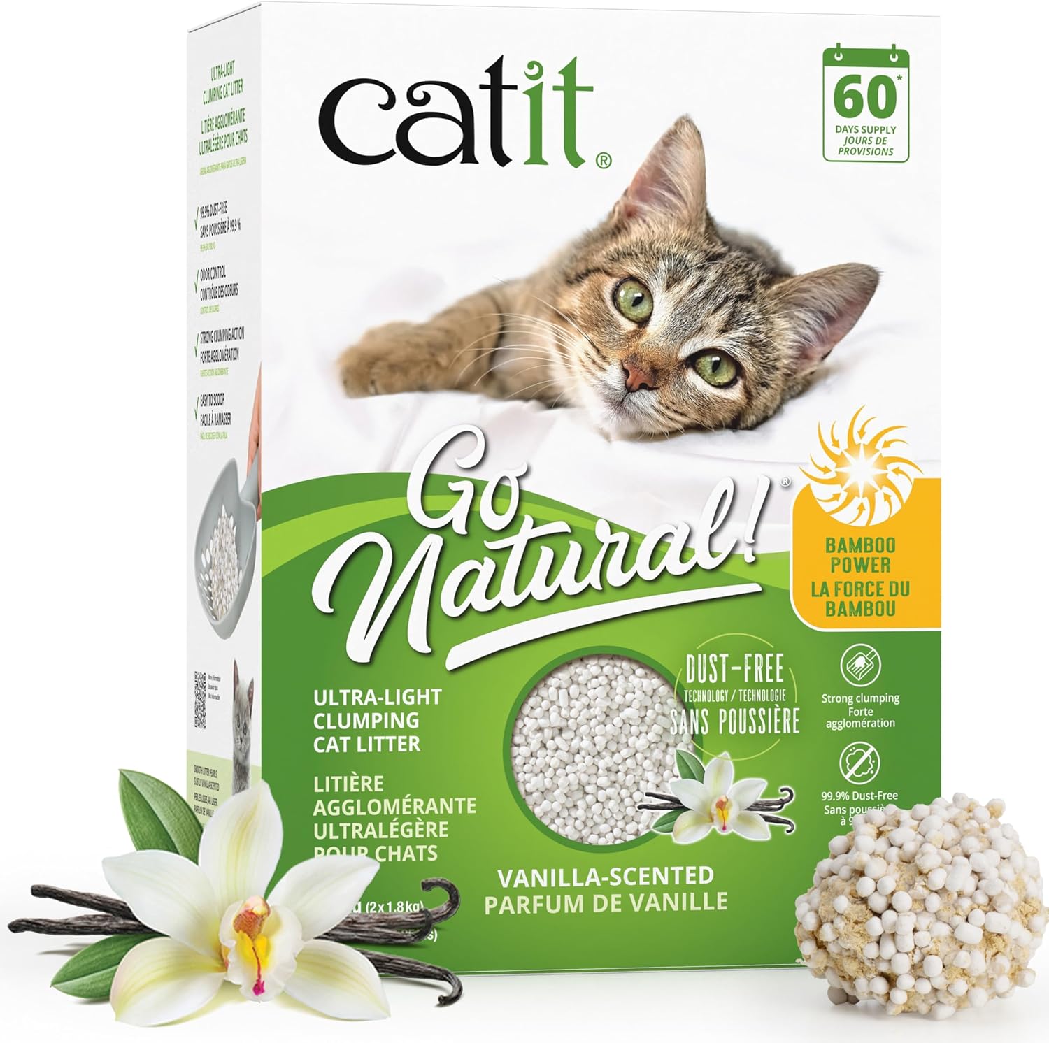 Thumbnail 6 de Arena Aglomerante Catit Go Natural para Varios Gatos 🐱