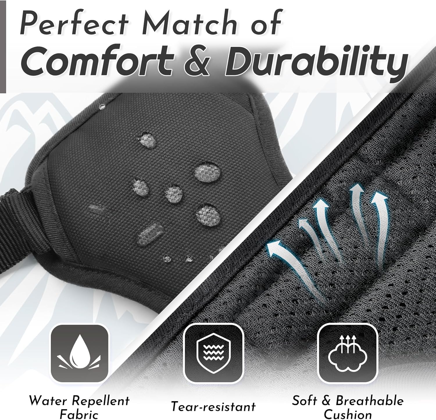 Thumbnail 6 de Eagloo Hundegeschirr L für große Hunde, Anti‑Zug, verstellbar 🐕