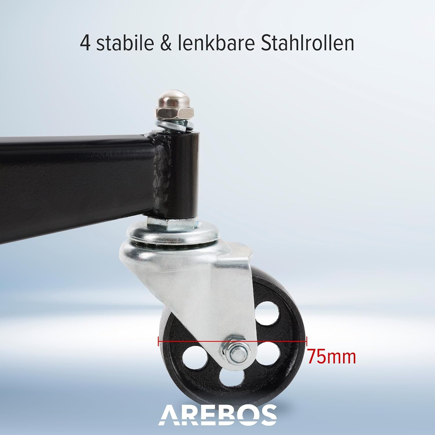 Detalle 2 de Arebos Getriebeheber 500 kg hydraulisch đ