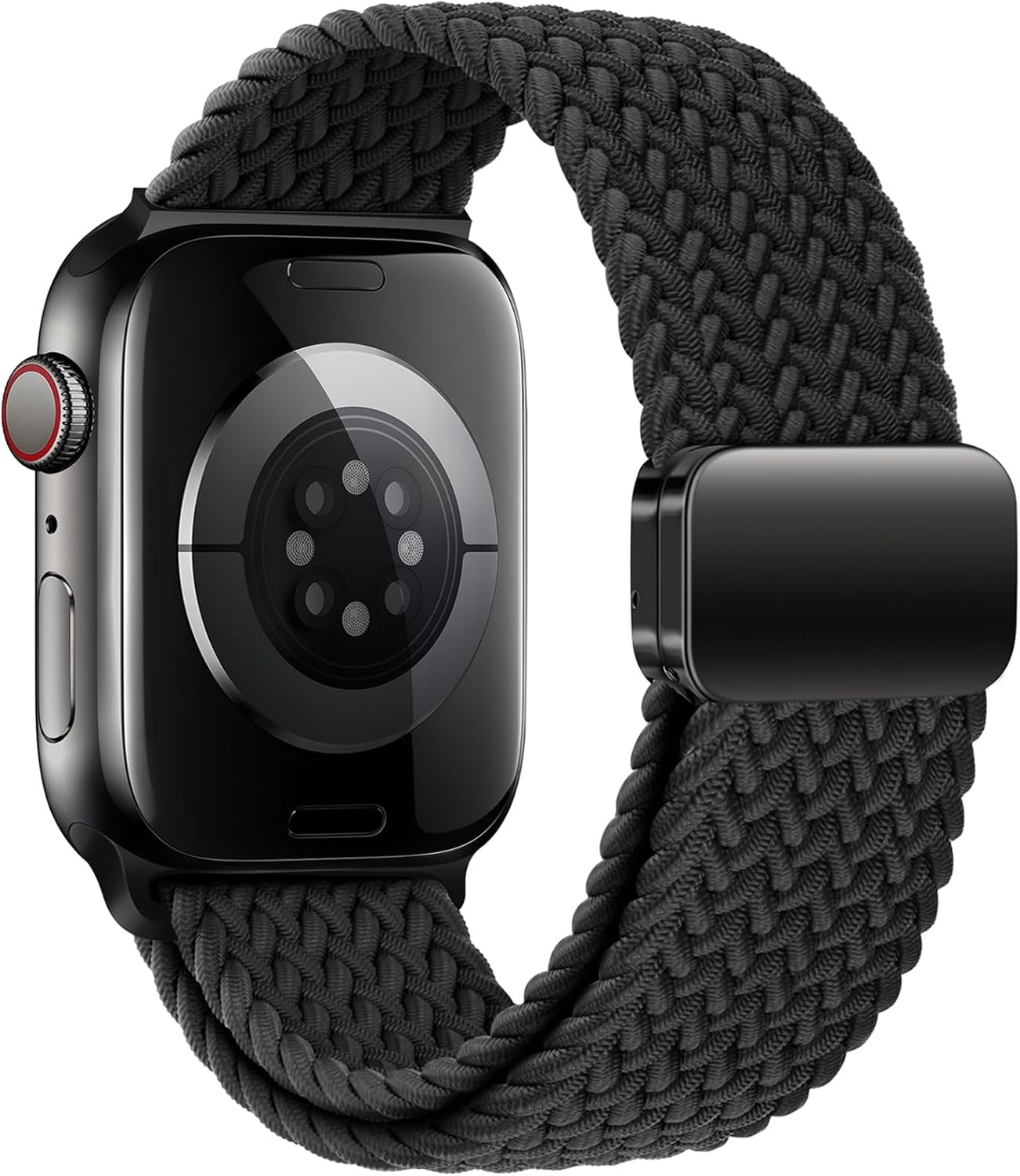 Detalle 2 de Qimela FS129-25 Magnetic Braided Sport Loop, Stretchy Recycled Nylon Band