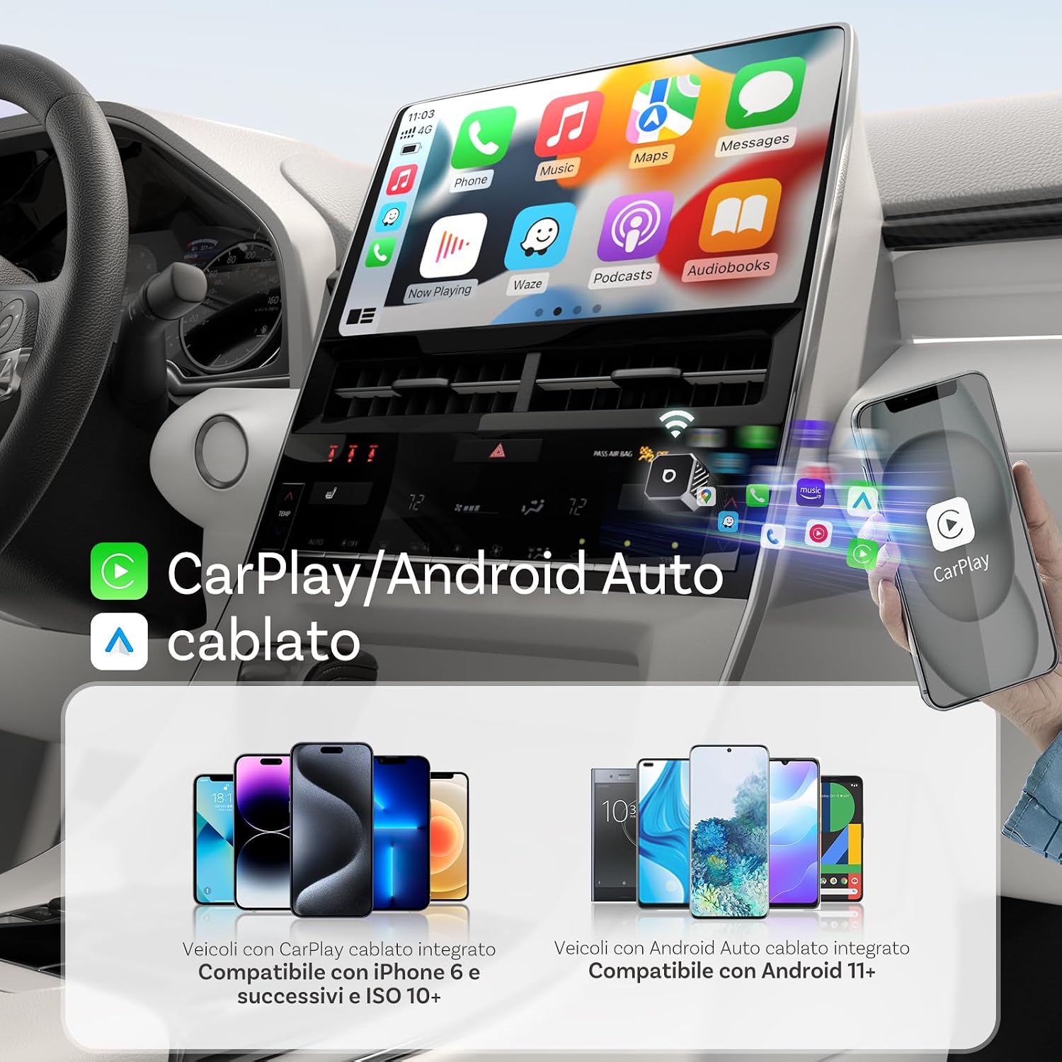 Thumbnail 1 de OTTOCAST Mini Pot 2025 adattatore wireless