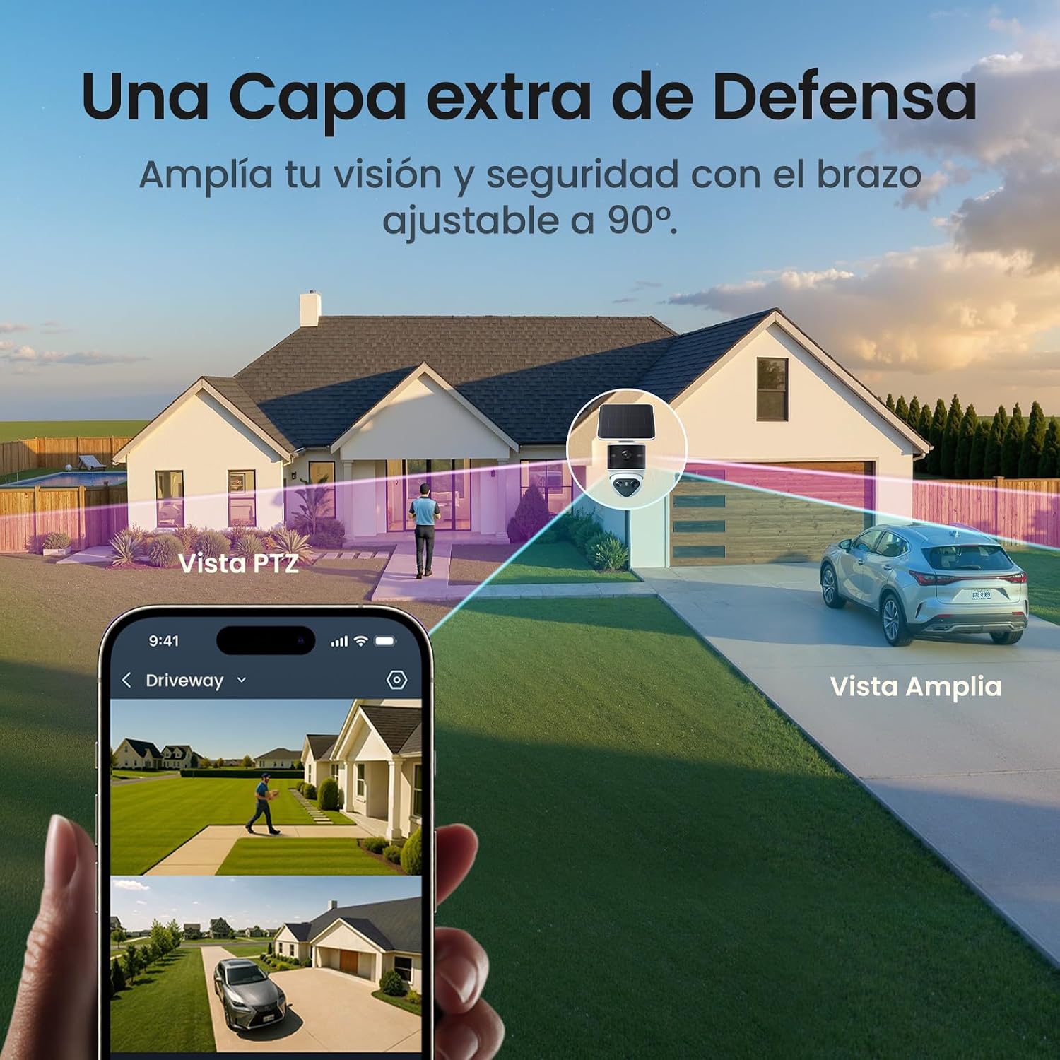 Thumbnail 5 de aosu 3K Cámara vigilancia WiFi exterior 3K
