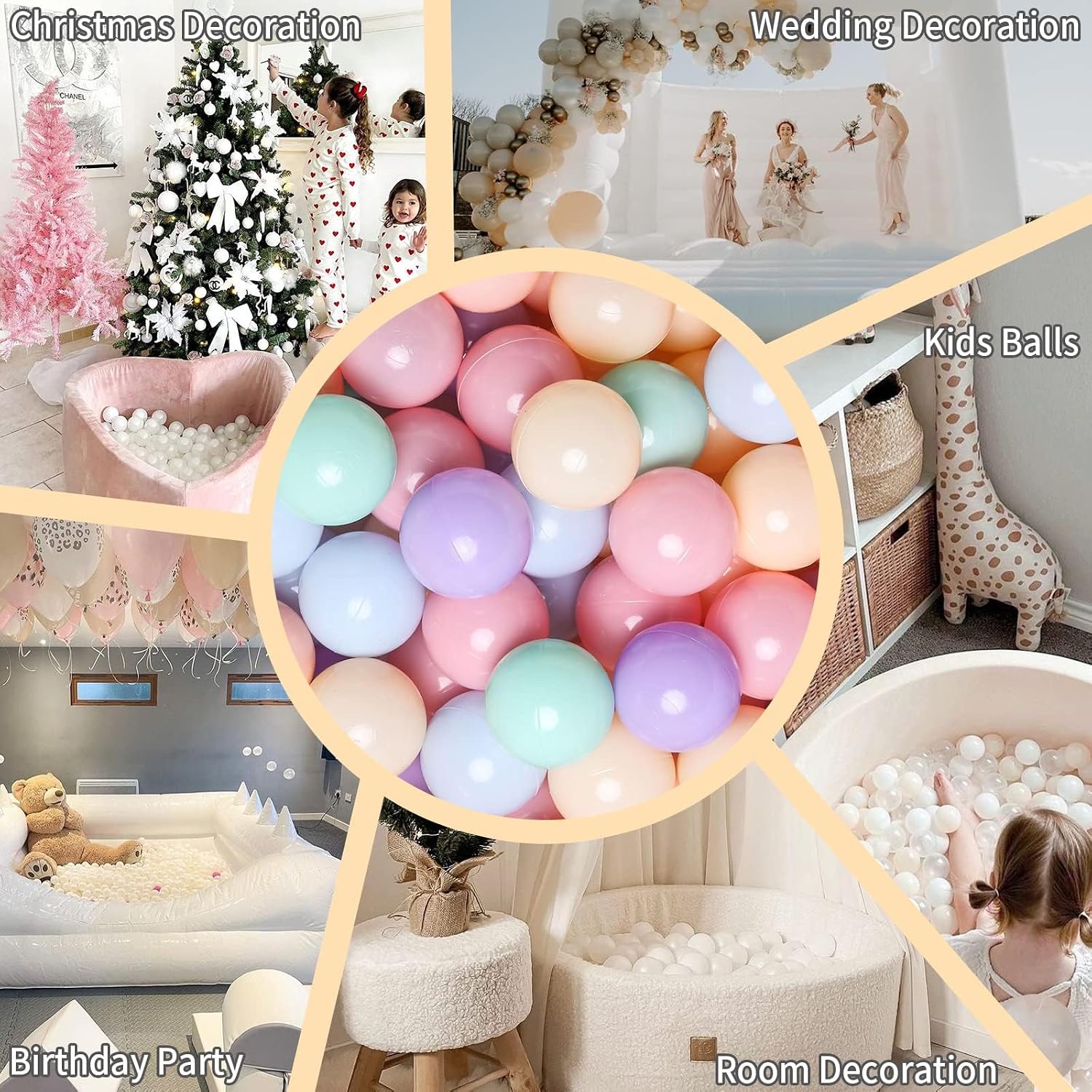 Thumbnail 4 de GOGOSO Ball Pit Balls for Toddlers (Crush-Proof, Non-BPA & Non-Phthalate), 2.15-Inch Set