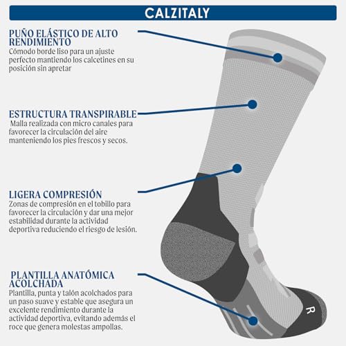 Thumbnail 4 de Chaussettes CALZITALY sport homme femme