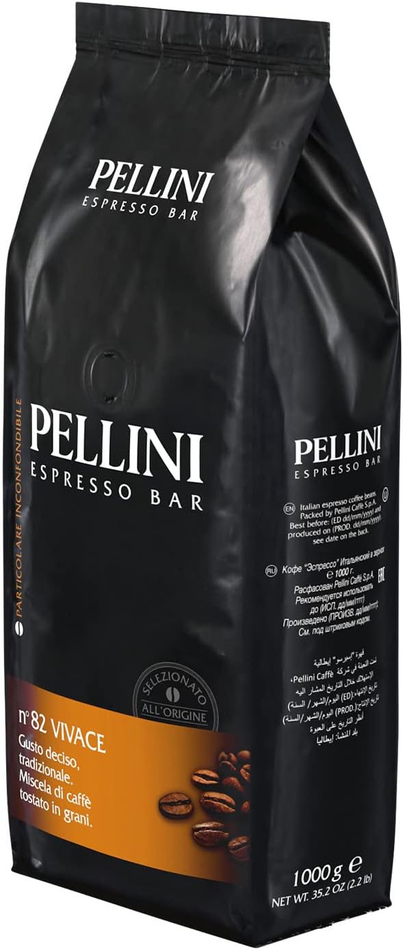 Detalle 2 de Pellini N.82 Vivace ☕ Café en Grano para Espresso 1 kg