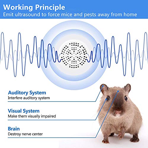 Thumbnail 1 de EcoMyLife Ultrasonic Pest Repeller 2 Pack – Indoor Insect & Rodent Deterrent