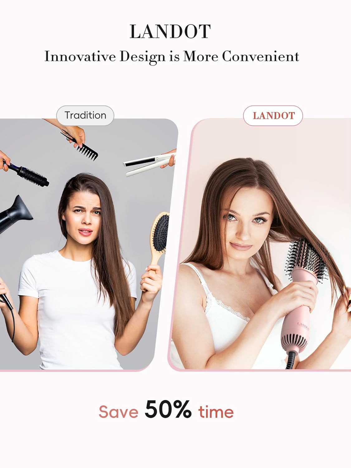 Thumbnail 1 de LANDOT Hair Blow Dryer Brush One-Step