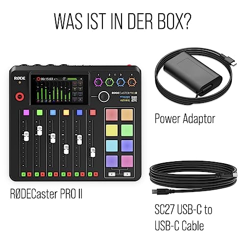 Thumbnail 10 de RØDECaster Pro II – All-in-One-Production Studio für Podcasting, Streaming, Musikproduktion und Inhaltserstellung